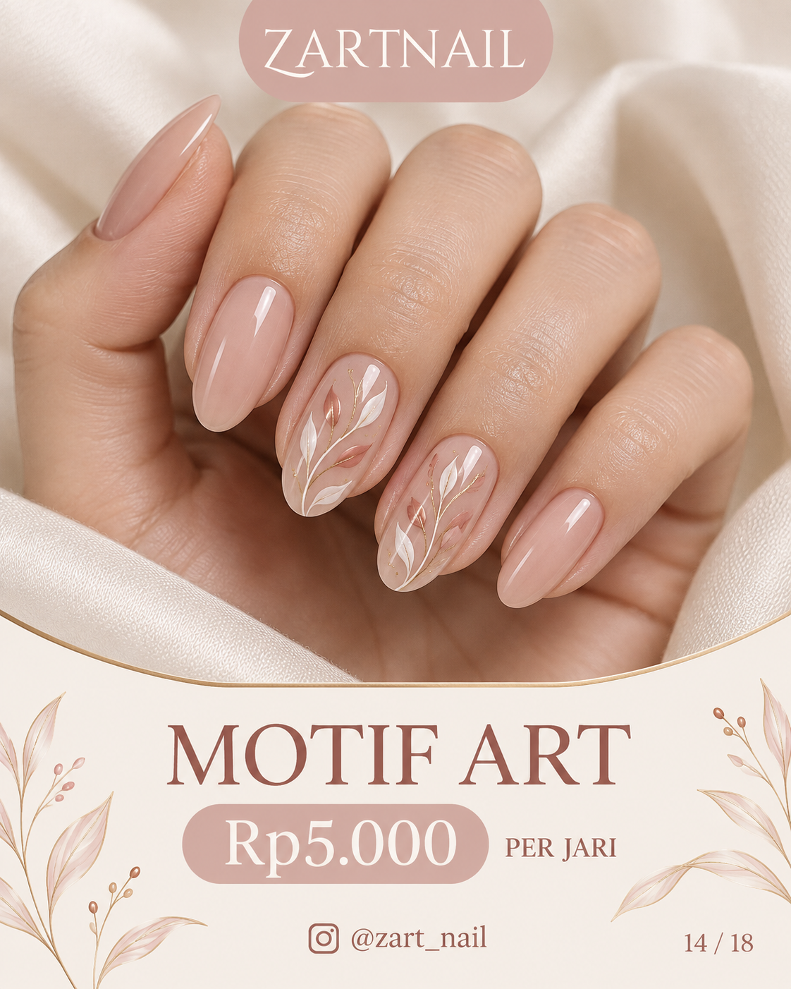 Hasil nail art